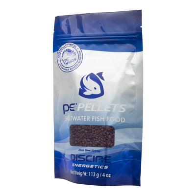 Piscine Energetics – PE Saltwater Pellets – 2 mm, 4 oz