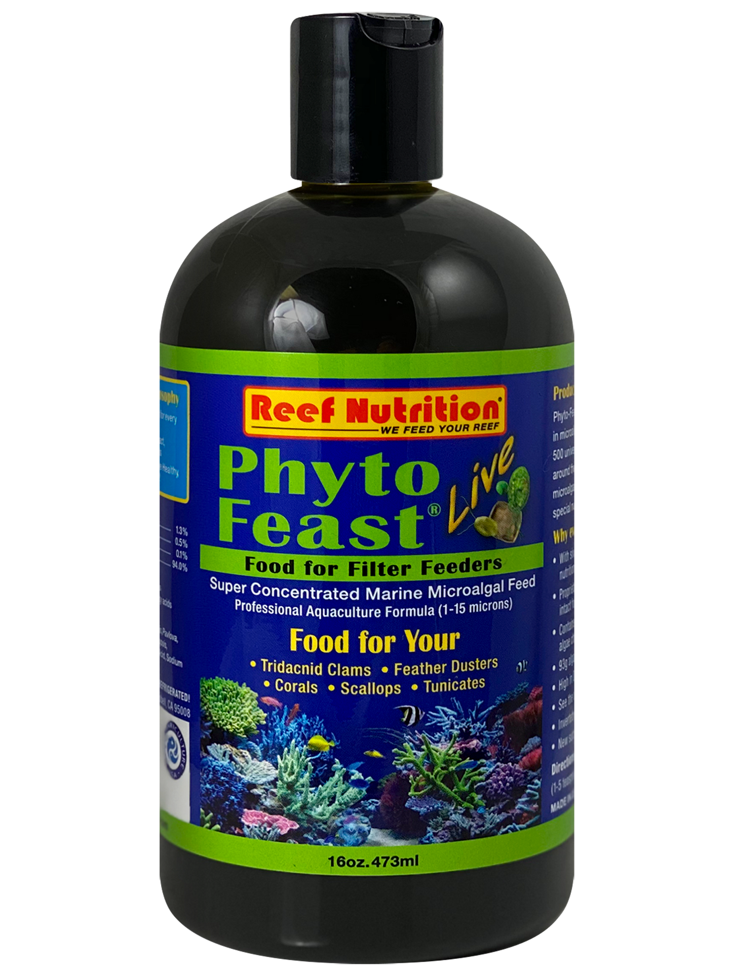Reef Nutrition Phyto-Feast Live 16 oz bottle