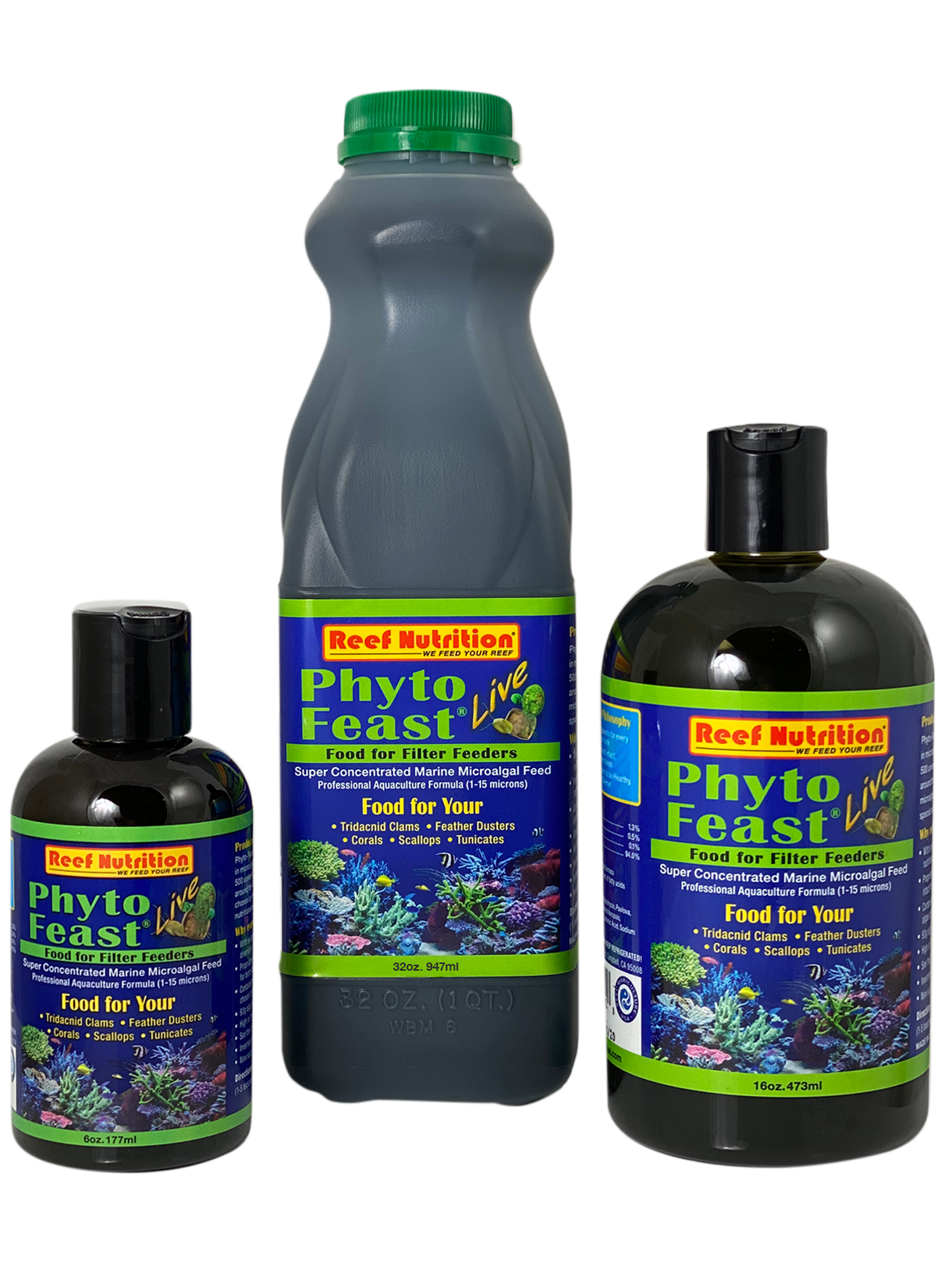 Reef Nutrition Phyto-Feast Live phytoplankton bottle