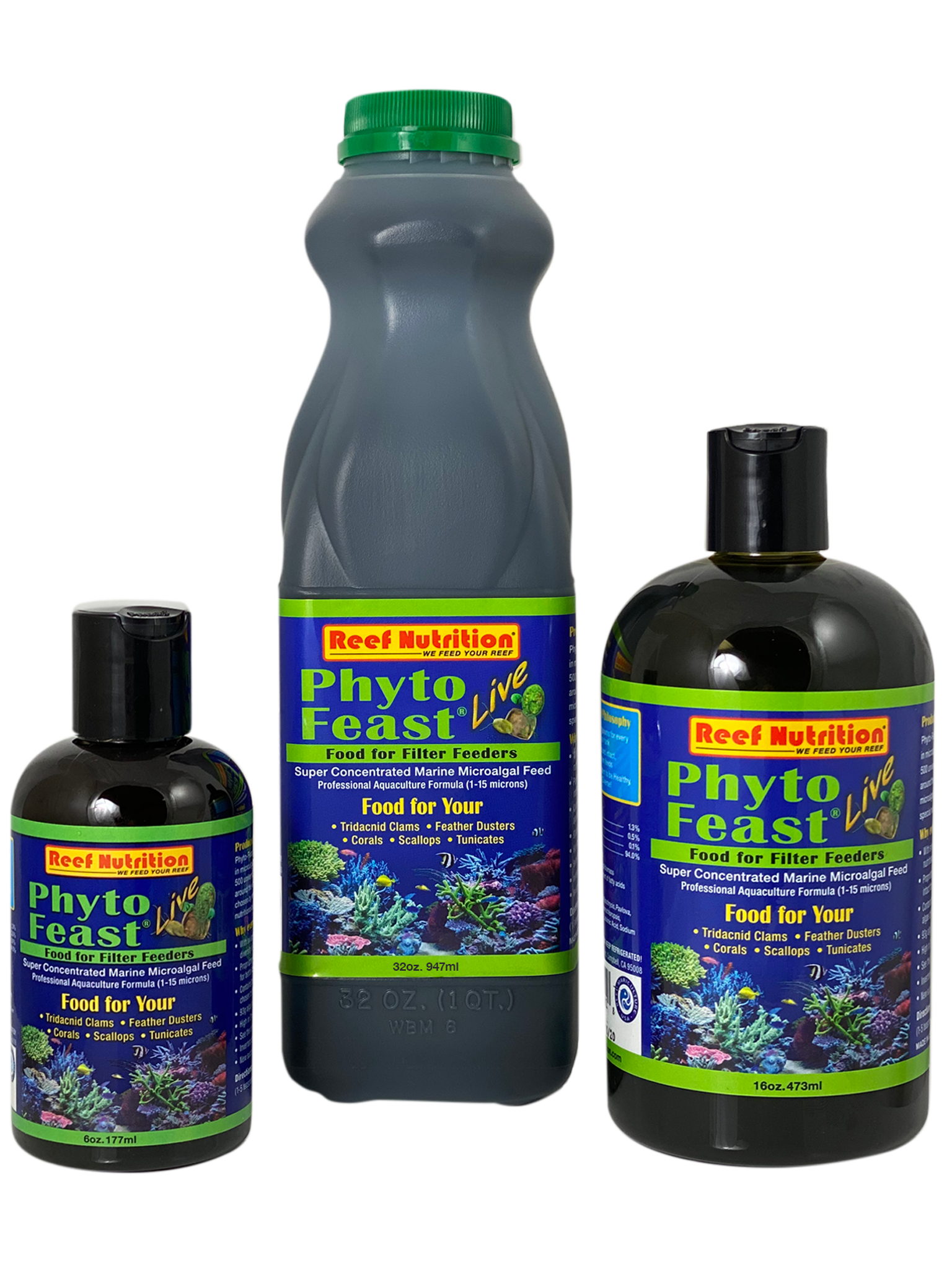 Reef Nutrition Phyto-Feast Live phytoplankton bottle