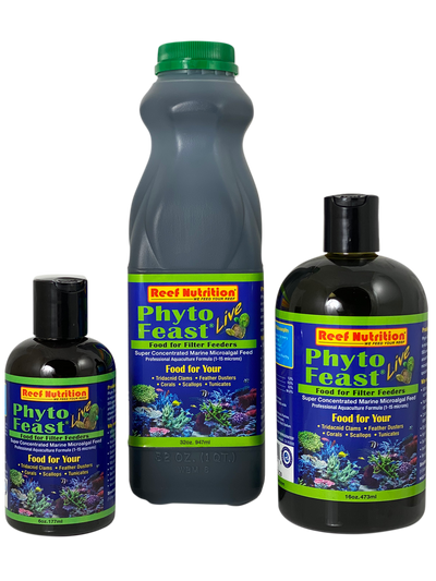 Reef Nutrition Phyto-Feast Live phytoplankton bottle