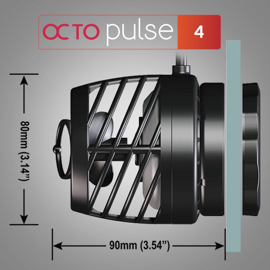 Reef Octopus Octo Pulse 4 Flow Pump w/ WaveEngine LE Controller – 4,500 GPH