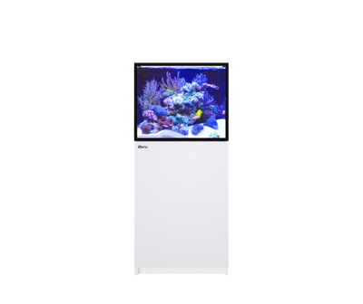 Red Sea REEFER 200 G3+ aquarium system with white cabinet