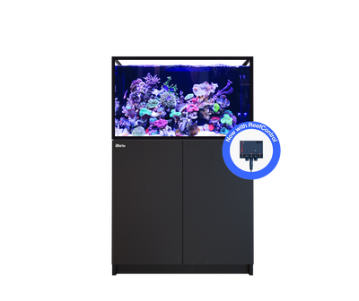 Red Sea REEFER 300 G3+ aquarium system with black cabinet