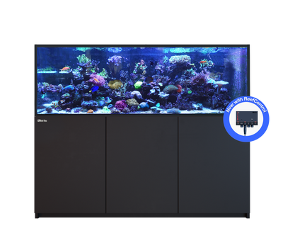 Red Sea REEFER 750 G3+ aquarium system with black cabinet