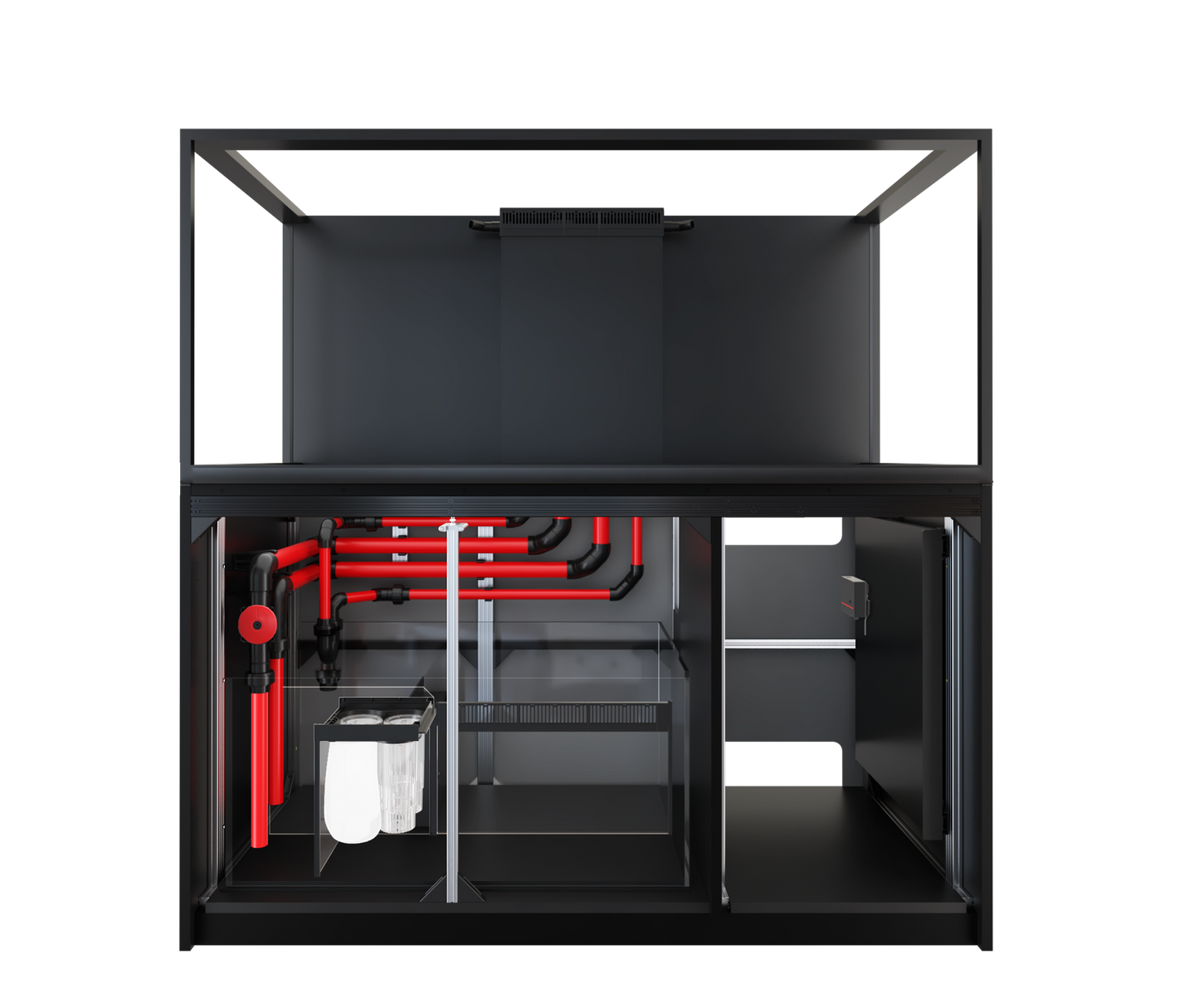 Red Sea REEFER S-700 G3 Aquarium System - Black cabinet