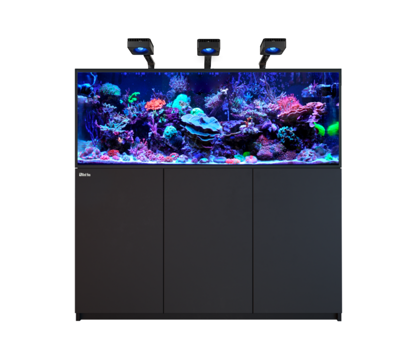 Red Sea REEFER 525 G3 Deluxe (3x ReefLED 115) - Black cabinet