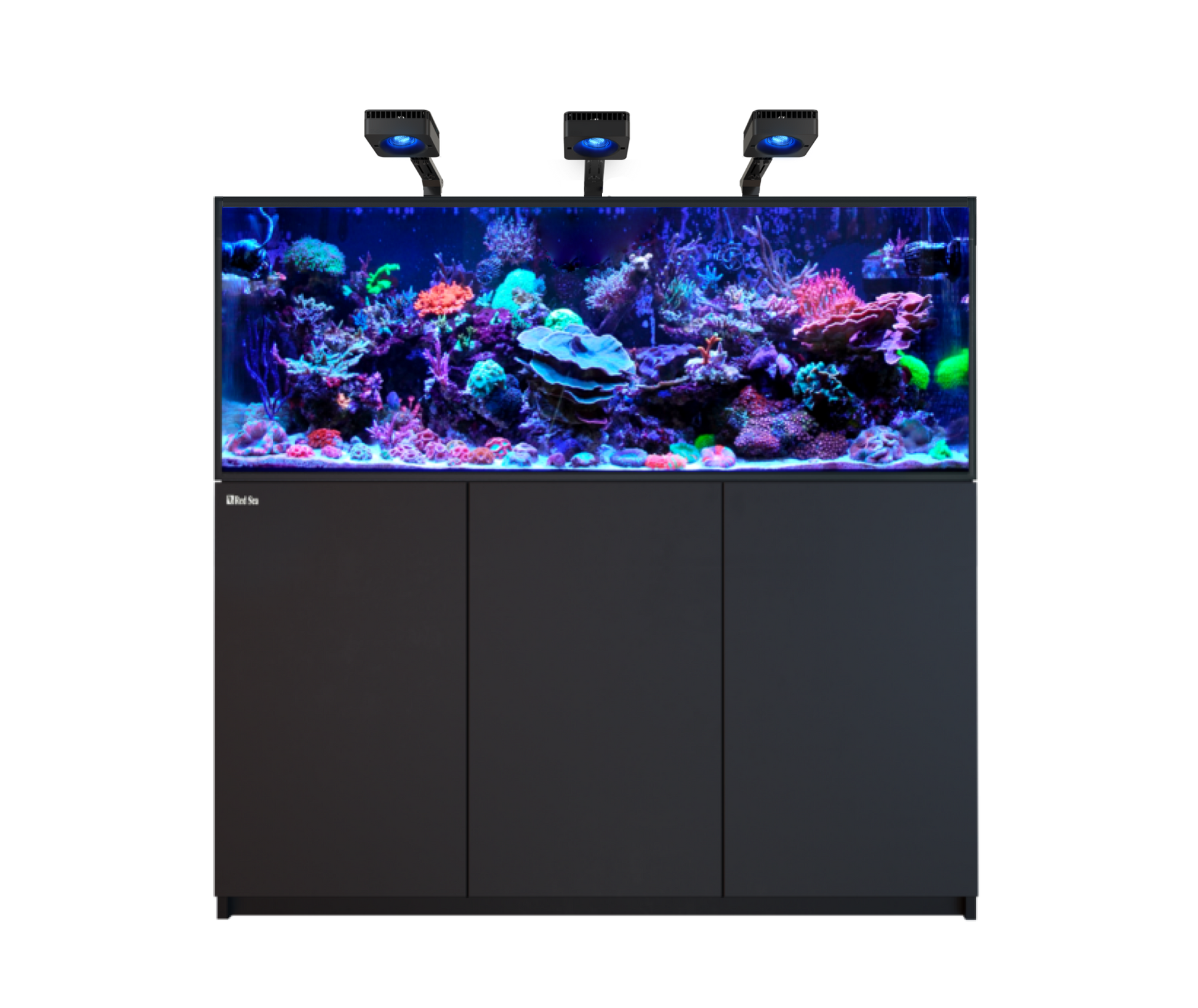 Red Sea REEFER 525 G3 Deluxe (3x ReefLED 115) - Black cabinet