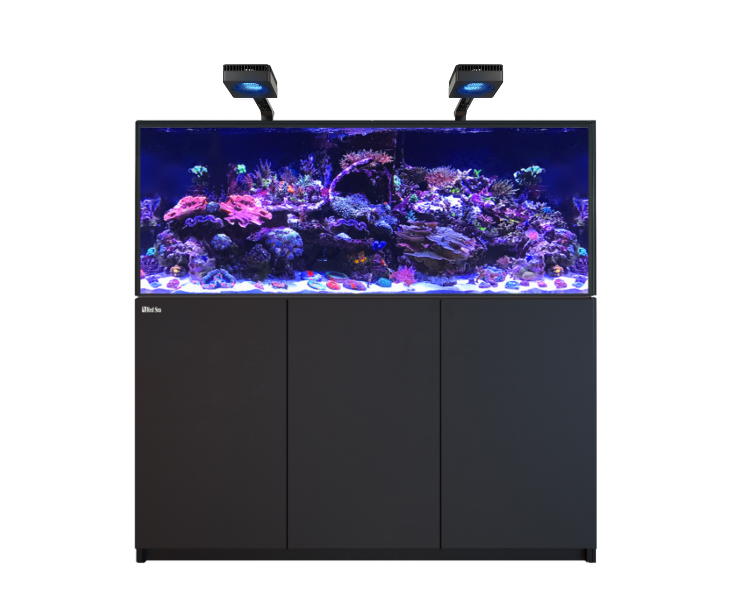 Red Sea REEFER 625 G3 Deluxe (2x ReefLED 170) - Black cabinet