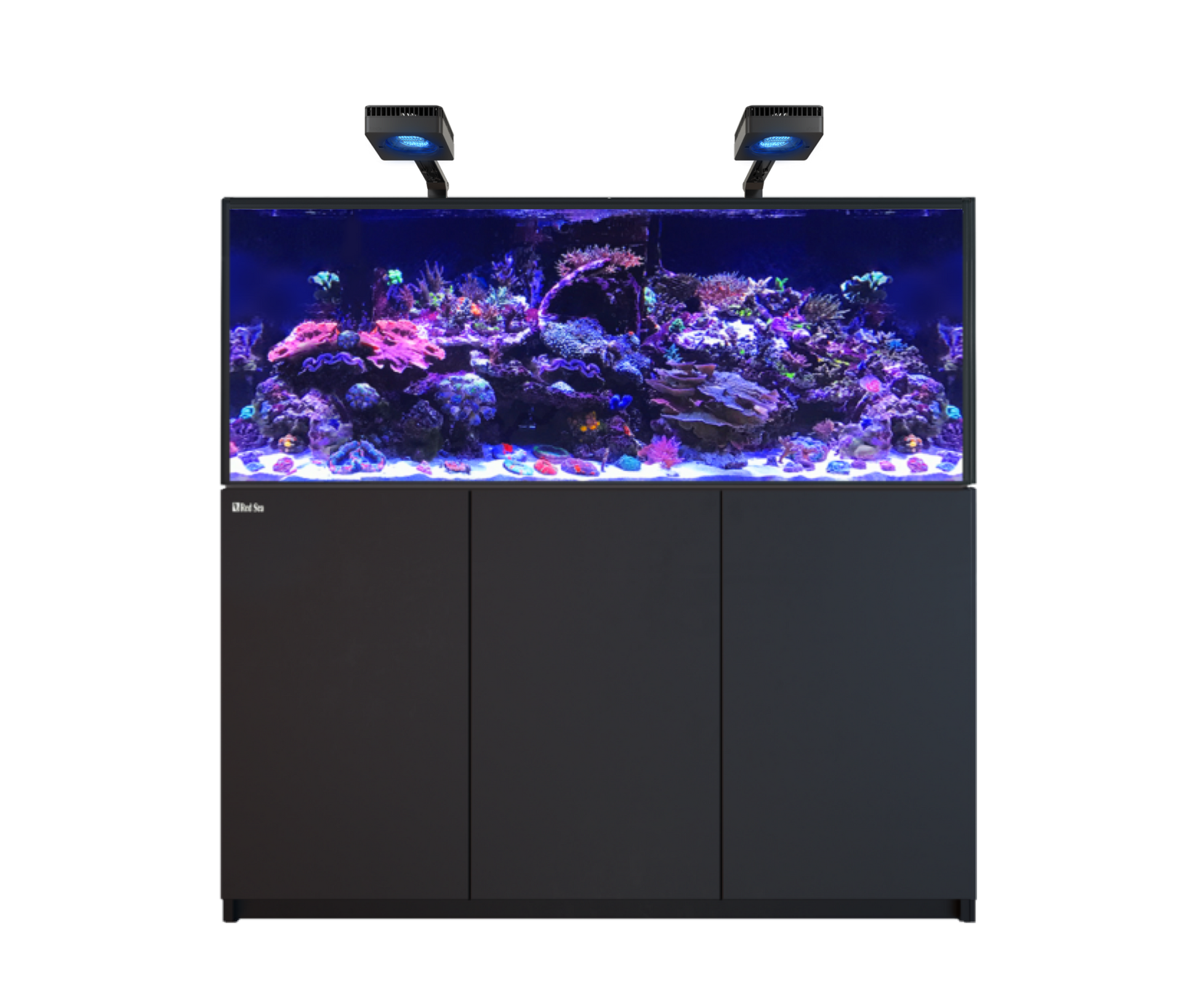 Red Sea REEFER 625 G3 Deluxe (2x ReefLED 170) - Black cabinet