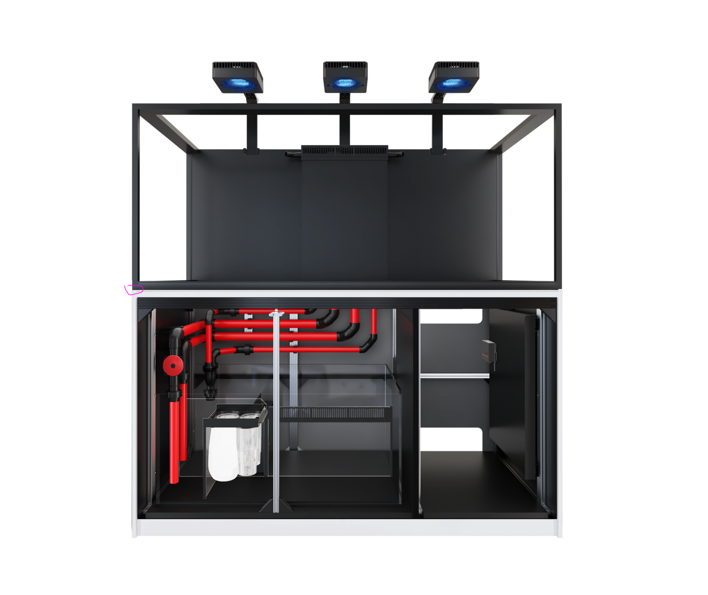 Red Sea REEFER S-700 G3 Deluxe - White cabinet