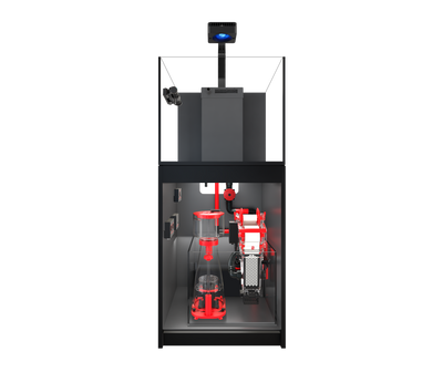 Red Sea REEFER MAX 170 G3 reef aquarium system with Black cabinet stand