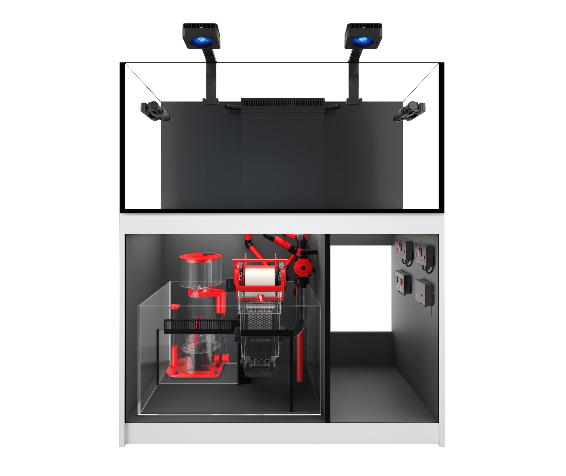 Red Sea REEFER MAX 350 G3 Aquarium System - White cabinet