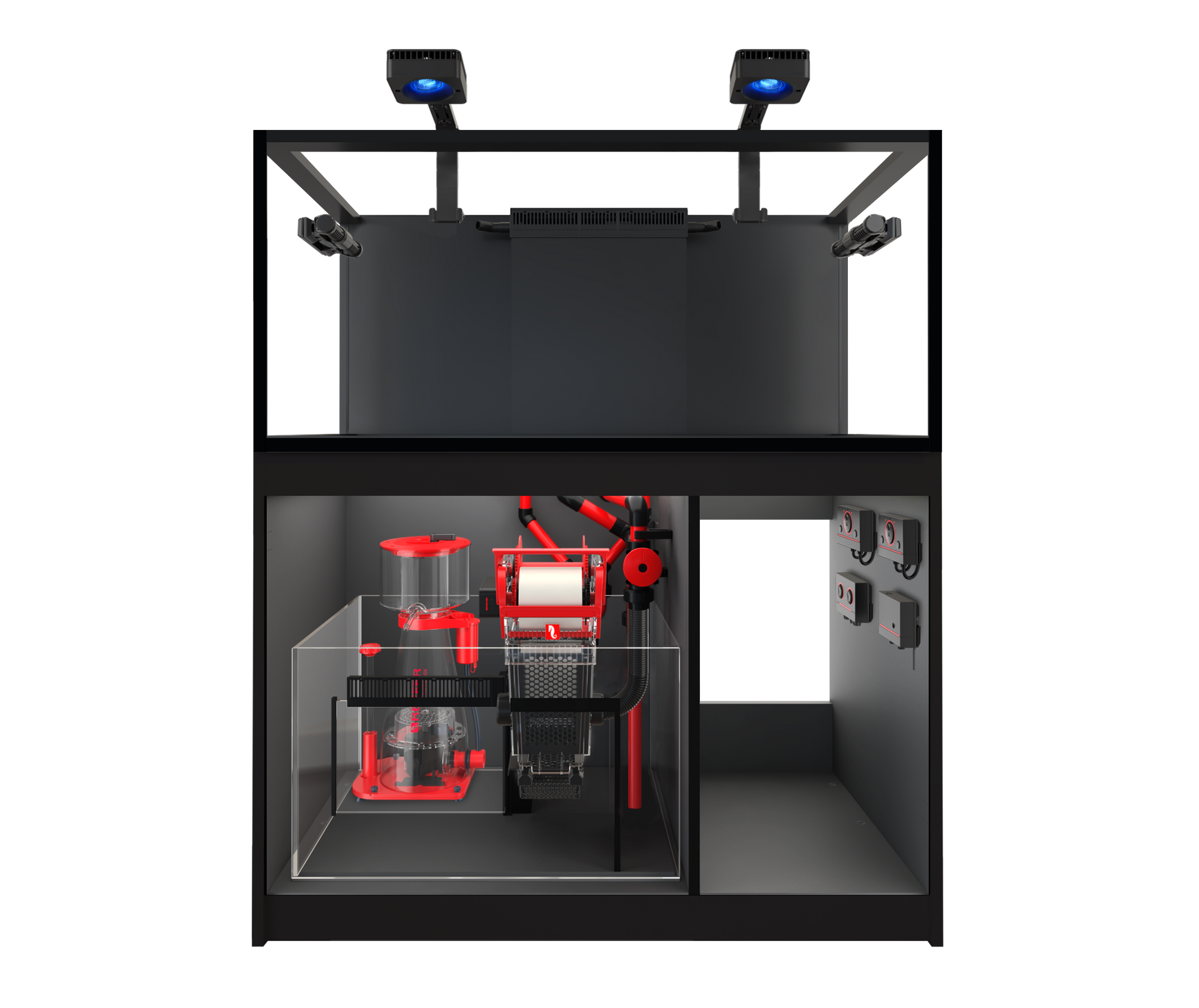 Red Sea REEFER MAX 425 G3 Aquarium System - Black cabinet