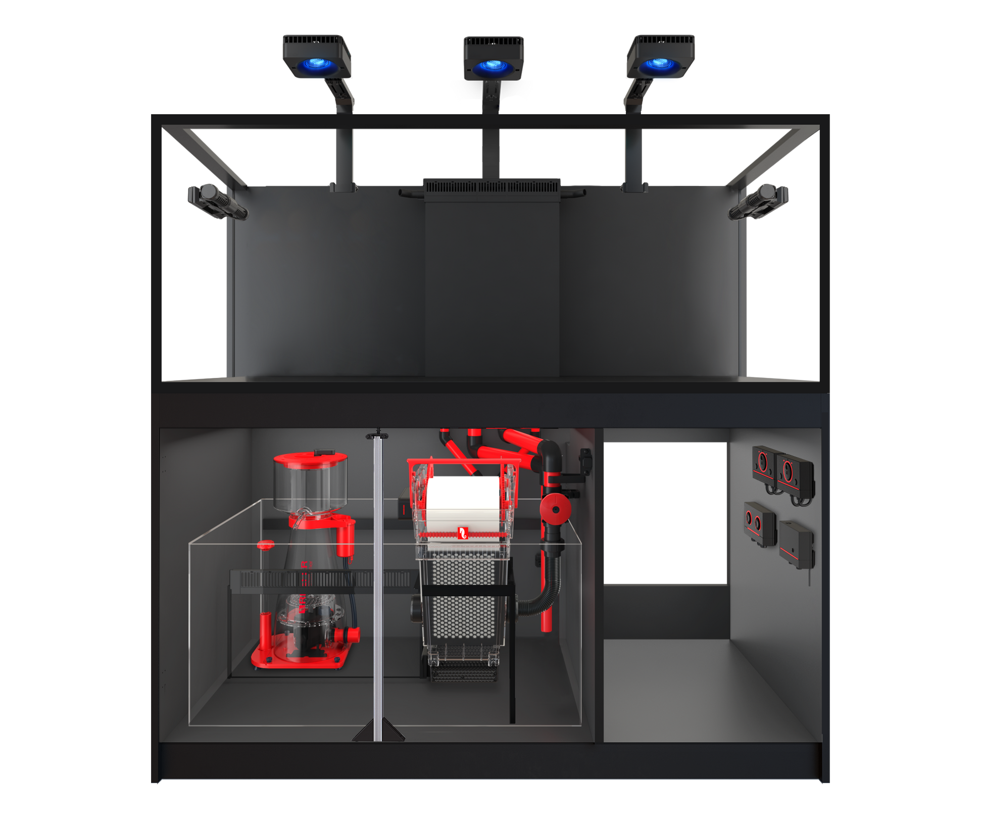 Red Sea REEFER MAX 525 G3 Aquarium System - Black cabinet
