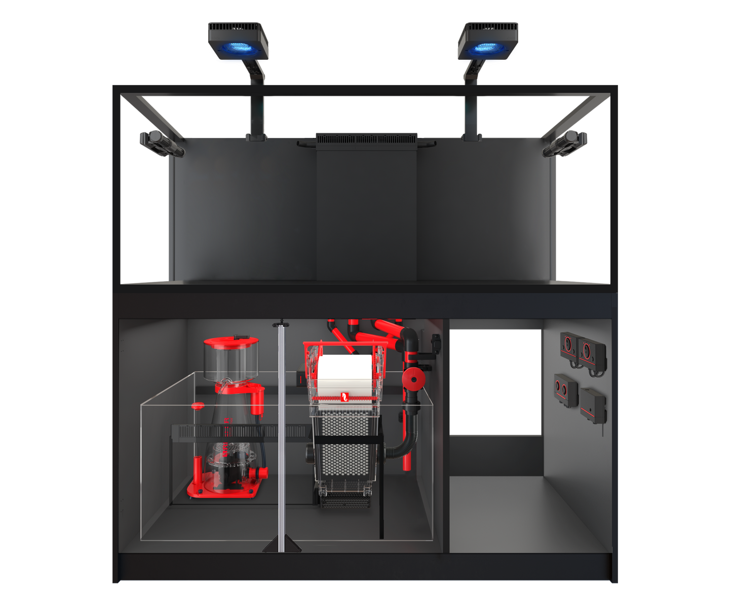 Red Sea REEFER MAX 625 G3 Aquarium System - Black cabinet