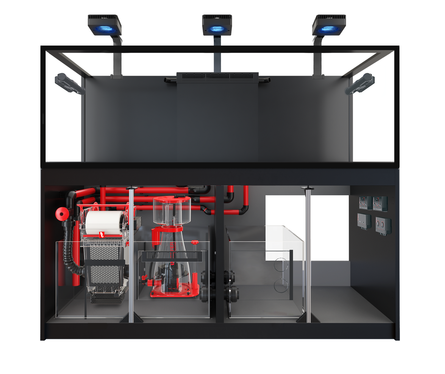Red Sea REEFER MAX 750 G3 Aquarium System - Black cabinet