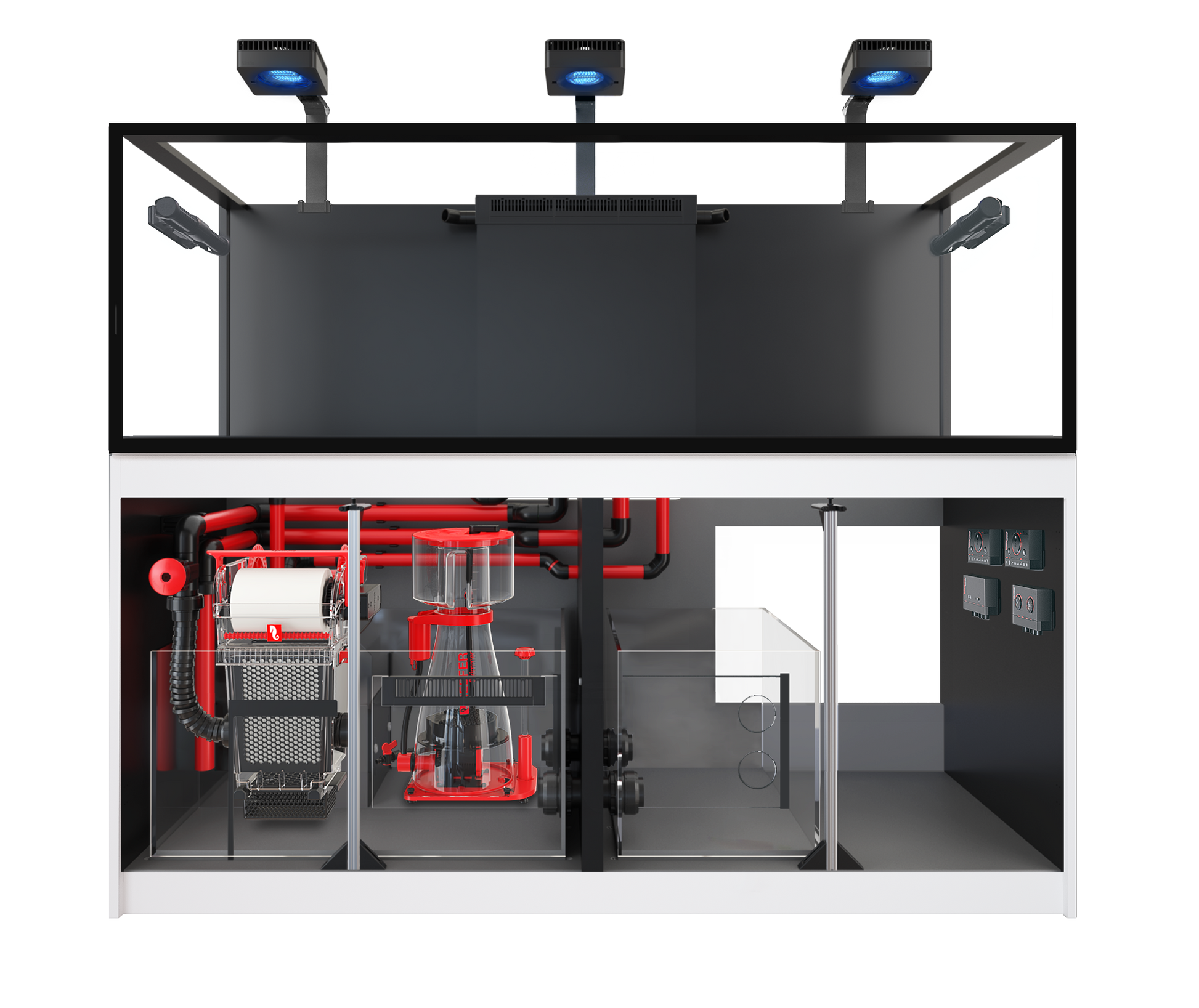 Red Sea REEFER MAX 750 G3 Aquarium System - White cabinet