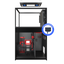 Red Sea REEFER MAX Peninsula 350 G3+ aquarium system with black cabinet