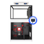 Red Sea REEFER MAX Peninsula 350 G3+ aquarium system with white cabinet