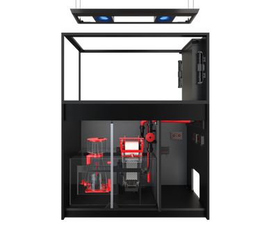 Red Sea REEFER MAX Peninsula 500 G3 Aquarium System - Black cabinet