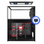 Red Sea REEFER MAX Peninsula 500 G3+ aquarium system with black cabinet