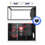 Red Sea REEFER MAX Peninsula 500 G3+ aquarium system with white cabinet