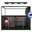 Red Sea REEFER MAX Peninsula S-950 G3+ aquarium system with black cabinet