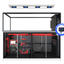 Red Sea REEFER MAX Peninsula S-950 G3+ aquarium system with white cabinet