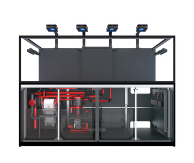 Red Sea REEFER MAX S-1000 G3 Aquarium System - Black cabinet