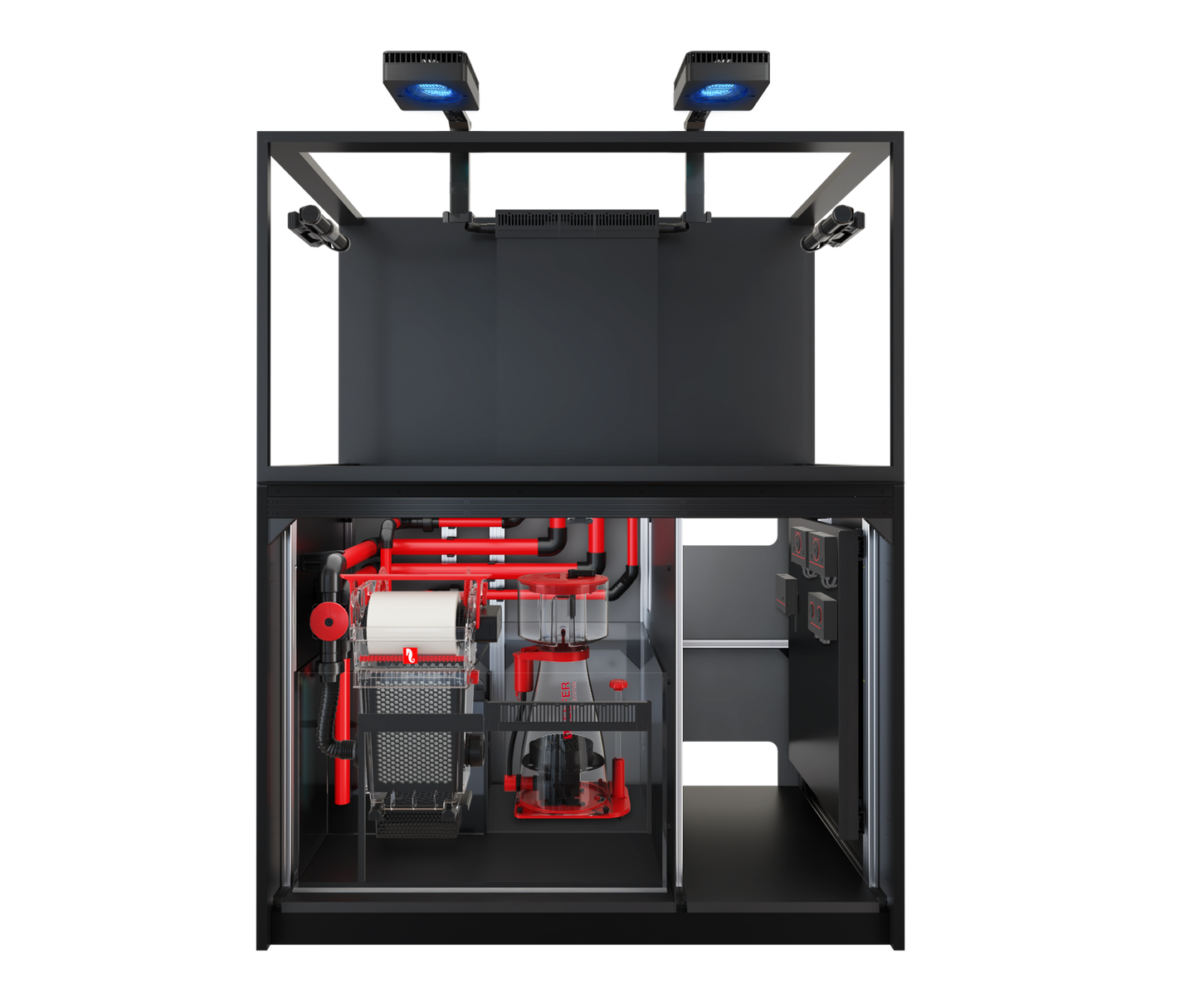 Red Sea REEFER MAX S-550 G3 Aquarium System - Black cabinet
