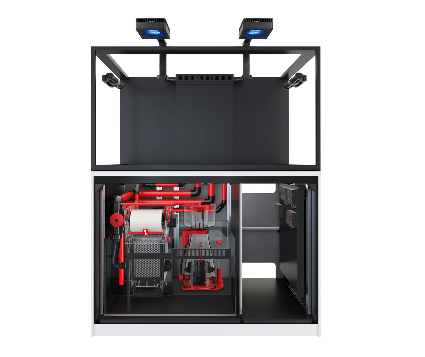 Red Sea REEFER MAX S-550 G3 Aquarium System - White cabinet