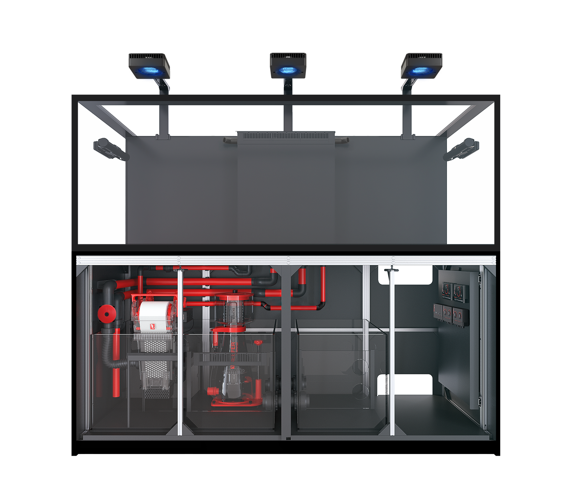 Red Sea REEFER MAX S-850 G3 Aquarium System - Black cabinet