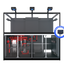 Red Sea REEFER MAX S-850 G3+ aquarium system with black cabinet