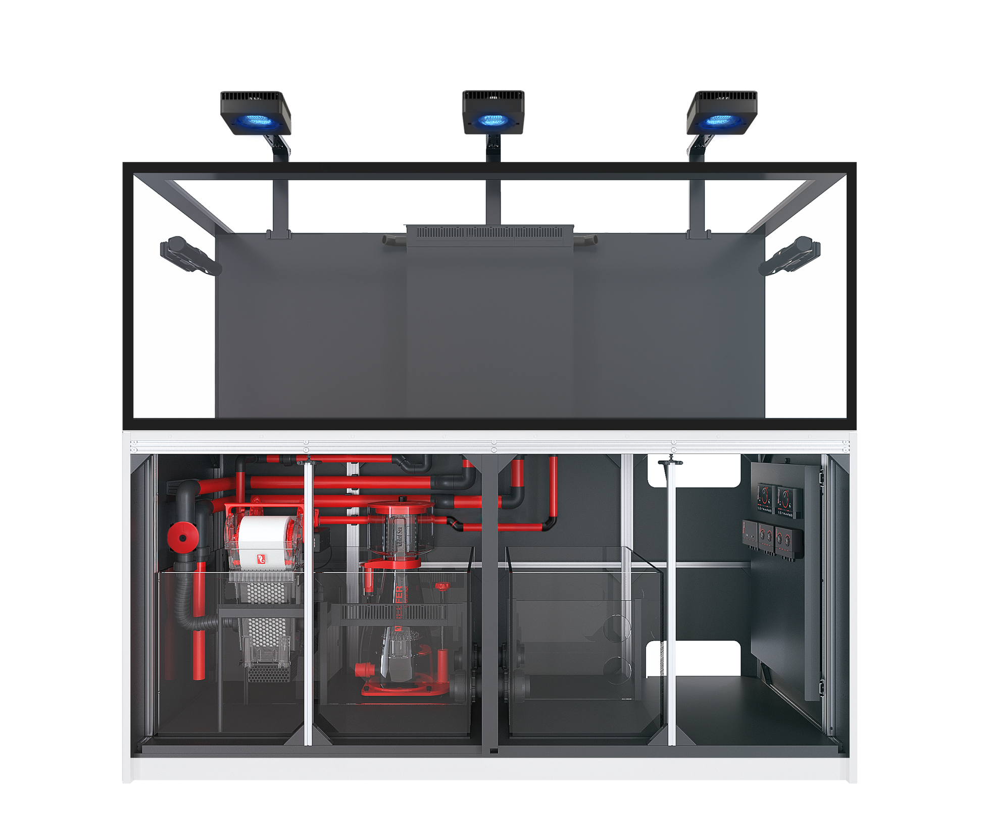 Red Sea REEFER MAX S-850 G3 Aquarium System - White cabinet