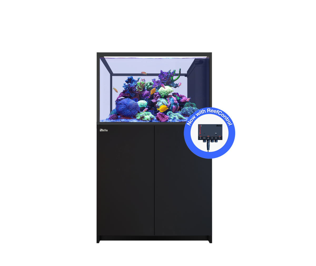 Red Sea REEFER Peninsula 350 G3+ aquarium system with black cabinet
