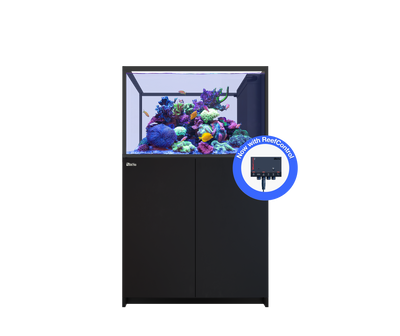 Red Sea REEFER Peninsula 350 G3+ aquarium system with black cabinet