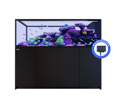 Red Sea REEFER Peninsula S-950 G3+ aquarium system with black cabinet