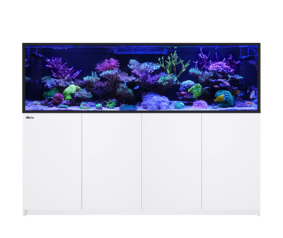 Red Sea REEFER S-1000 G3+ aquarium system with white cabinet