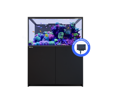 Red Sea REEFER S-550 G3+ aquarium system with black cabinet
