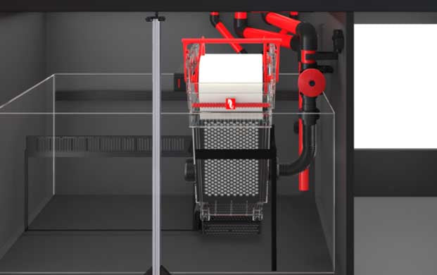 Red Sea REEF-FRAME ReefMat-ready filtration bay