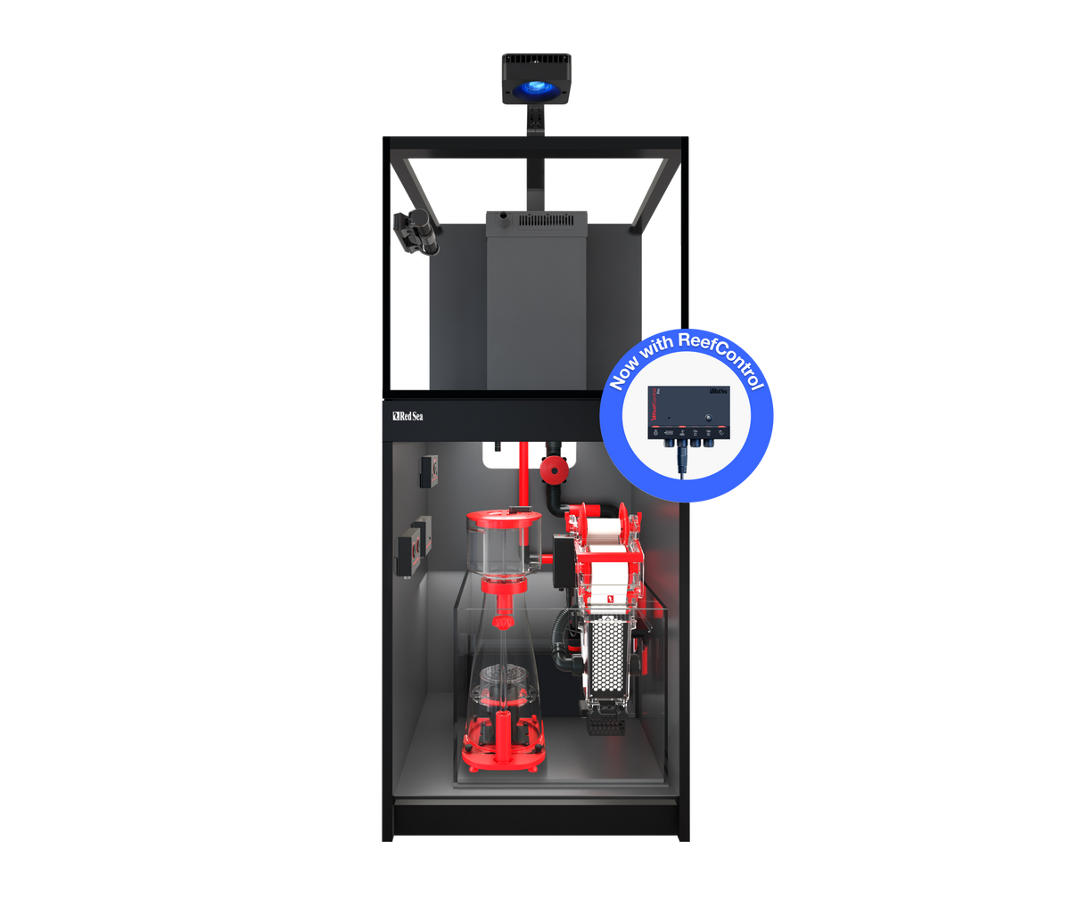 Red Sea REEF-FRAME MAX 170 Aquarium System (36 Gal) with Black cabinet