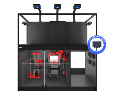 Red Sea REEF-FRAME MAX 500 Aquarium System (107 Gal) with Black cabinet