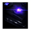 Illumagic X4 Reefer Pro reef LED light with violet-spectrum clusters illuminated