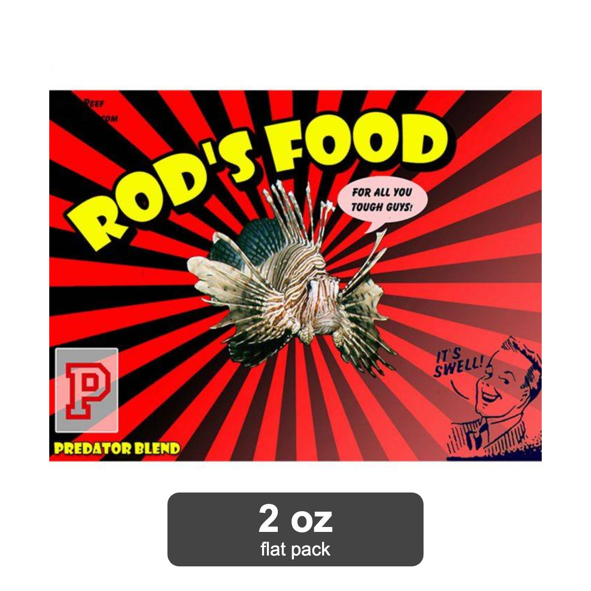 Rod's Food Frozen Predator Blend, 2 oz flat pack