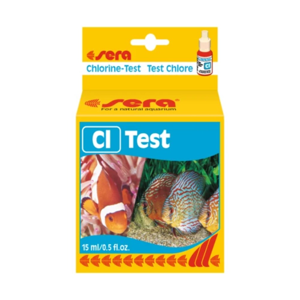 sera Chlorine Test Cl reagent test kit box, 15 mL