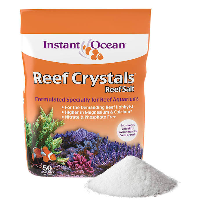 Instant Ocean Reef Crystals salt bucket
