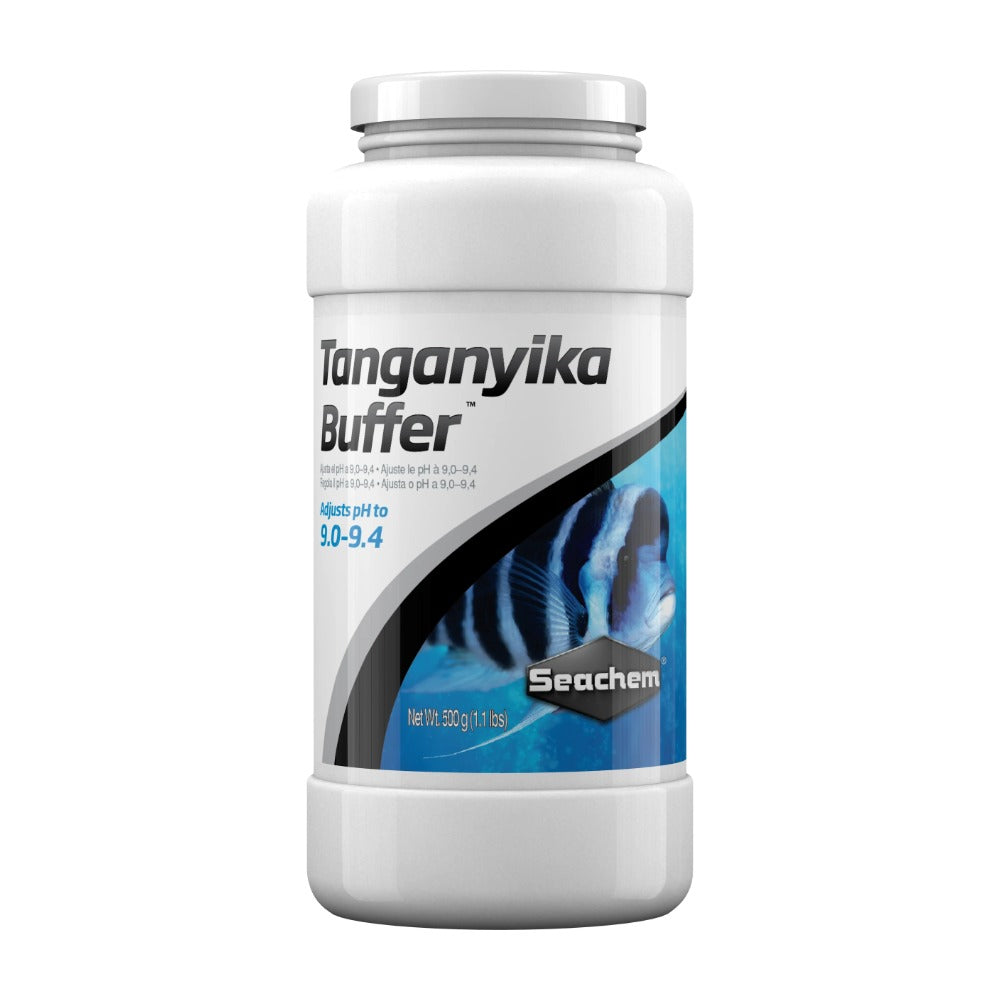Seachem Tanganyika Buffer 500 g container, net weight 500 g (1.1 lbs)