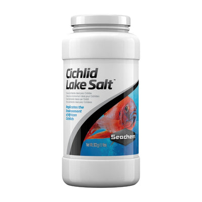 Seachem Cichlid Lake Salt 500 g jar, net weight 500 g (1.1 lbs)