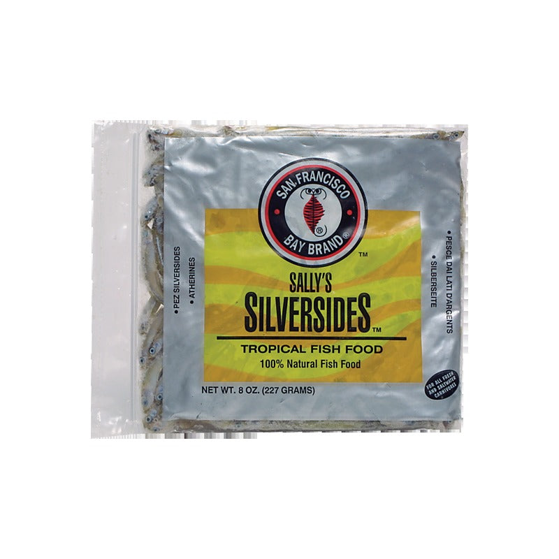 SFBB Sally's Silversides frozen 8 oz flat pack